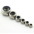 thumbnail image 3 of 150Pcs 304 Stainless Steel Lock Nut Assortment Kit For Hardware Accessories Nylon Insert Hex Lock Nuts Self Locking Nut M3 M4 M5 M6 M8 M10, 3 of 7