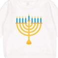 thumbnail image 3 of Inktastic Hanukkah Chanukah Menorah Toddler Sweatshirt, 3 of 4