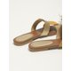 thumbnail image 3 of Fashionable Slide Sandals Women Colorblock Flat Sandals, 3 of 4