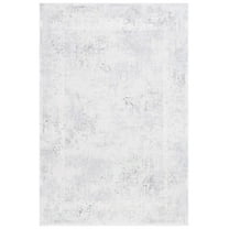 SAFAVIEH Hanna Sharlene Distressed Area Rug, Ivory/Light Grey, 9' x 12'