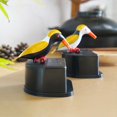 thumbnail image 4 of Bird Toothpick Dispenser Creative Push-type Toothpicks Holder Box Black-Base бι R6J0, 4 of 9