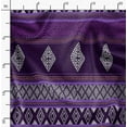 thumbnail image 2 of Soimoi Cotton Poplin Purple Fabric By the Yard - 42 Inch Wide - Ethnic Geometric Material - Artistic and Modern Patterns for Various Uses Printed Fabric, 2 of 6
