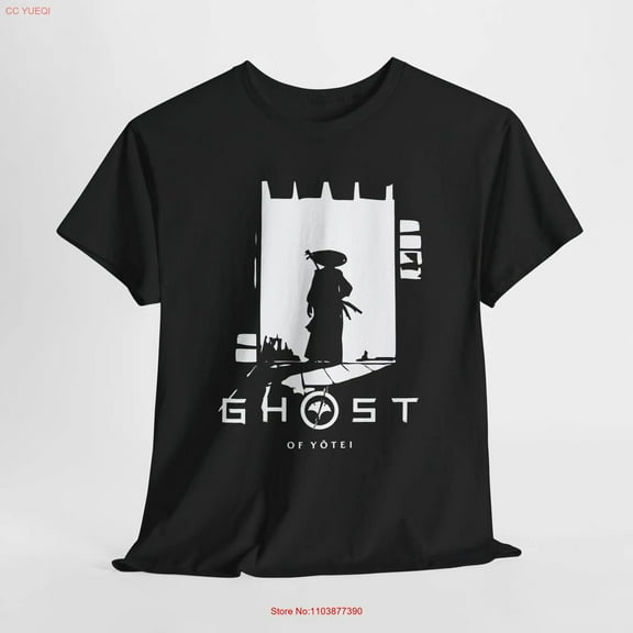 Ghost of Yotei Samurai T-Shirt, Game Lover Tee, Fashion Cotton Tops, Ver 3