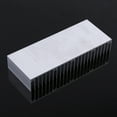 thumbnail image 4 of Disipador de calor 1pcs Disipador de calor de enfriamiento de aluminio, 24 dientes densos 150 mm para computadora Power IC Power Dispositivo eléctrico Luz LED, Blanco, 4 of 8