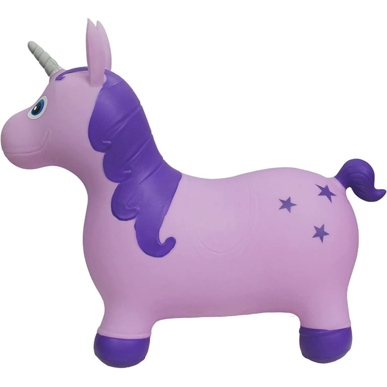 bintiva Children's Unicorn Hopper,with Free Foot Pump, Exercise