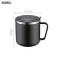 thumbnail image 1 of qifei Tasse de camping Extérieure en Acier Inoxydable 304 Isolation Tasse à Café Tasse à Eau, 1 of 9