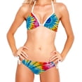 thumbnail image 2 of tie dye20 Adjustable Strap Bikini Set with Detachable Sponge, Two-Pack - Ideal for All Swim Suit Scenes, 2 of 6