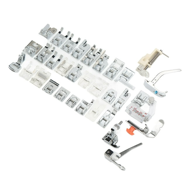 Pied de Machine à Coudre, Pied Presseur en Acier Inoxydable pour Machines à Coudre Domestiques Outils