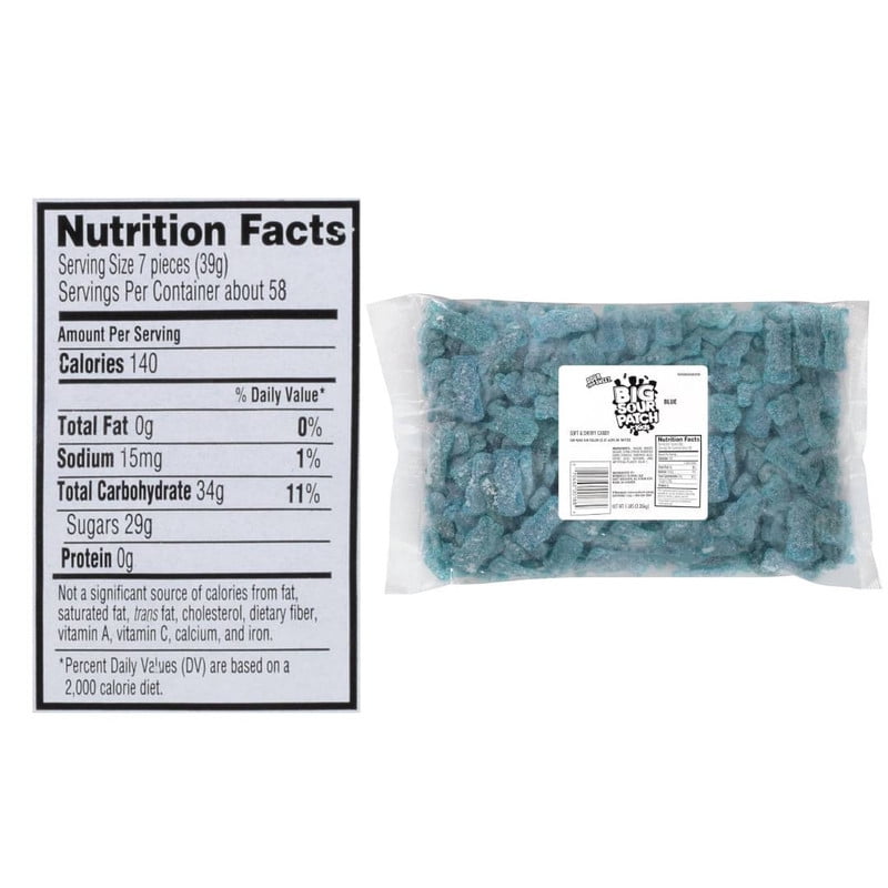 SOUR PATCH Big Kids Blue Candy, 5 lb Bag
