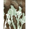 thumbnail image 2 of Goldberger, Jennifer 15x18 Gold Ornate Wood Framed with Double Matting Museum Art Print Titled - Silhouette Reversal II, 2 of 4