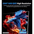 thumbnail image 3 of UPERFECT GR16DQ 120Hz Gaming Monitor 2560*1600 2K Portable Monitor, 3 of 9