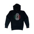 thumbnail image 3 of ShirtBANC Aztec Calendar Mexican Flag Hoodie Symbolic Design Cultural Sweater, 3 of 3