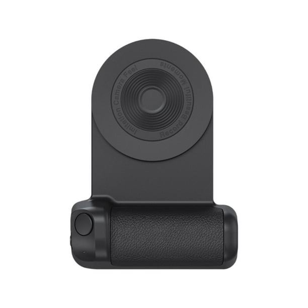 Soporte para cámara de teléfono, divertido, profesional, accesorios de fotografía, magnético, para smartphone Negro