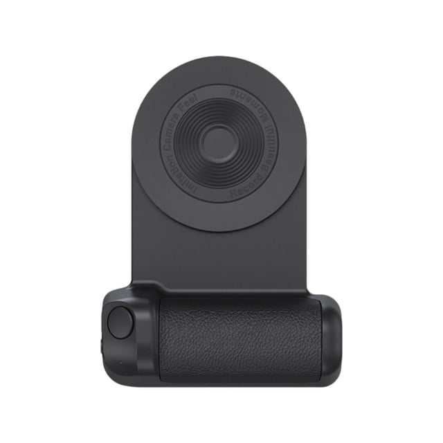 Accesorio fotográfico con empuñadura para cámara de teléfono, divertido y fácil de usar, mango para obturador de cámara de teléfono inteligente para Negro