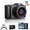 Black + 32G, variant on 4K Digital Camera for Photography, 48MP Dual Cameras for Photography, 16X Digital Zoom Point And Shoot Cameras with 32GB Card for Vlogging, Ideal Gift for Teens, Beginners
