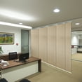 thumbnail image 2 of Domovina 5 Panel Track Vertical Blinds, Adjustable 58-110"W x 91.4"H - Shel, 2 of 7