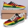 thumbnail image 4 of Rasta Shoes Men Women Reggae Sneakers Breathable Casual Sport Tennis Running Shoes White Size 3.5, 4 of 5