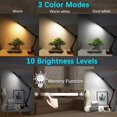 thumbnail image 2 of lampara led plegable brazo largo clip proteccion ocular-5X-L-37+37cm Ormromra XZB-0216, 2 of 6