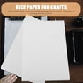 thumbnail image 3 of EeaseCA 100 Sheets of Calligraphy Practicing Paper Convenient Rice Paper Blank Paper Thick Xuan Paper, 3 of 7
