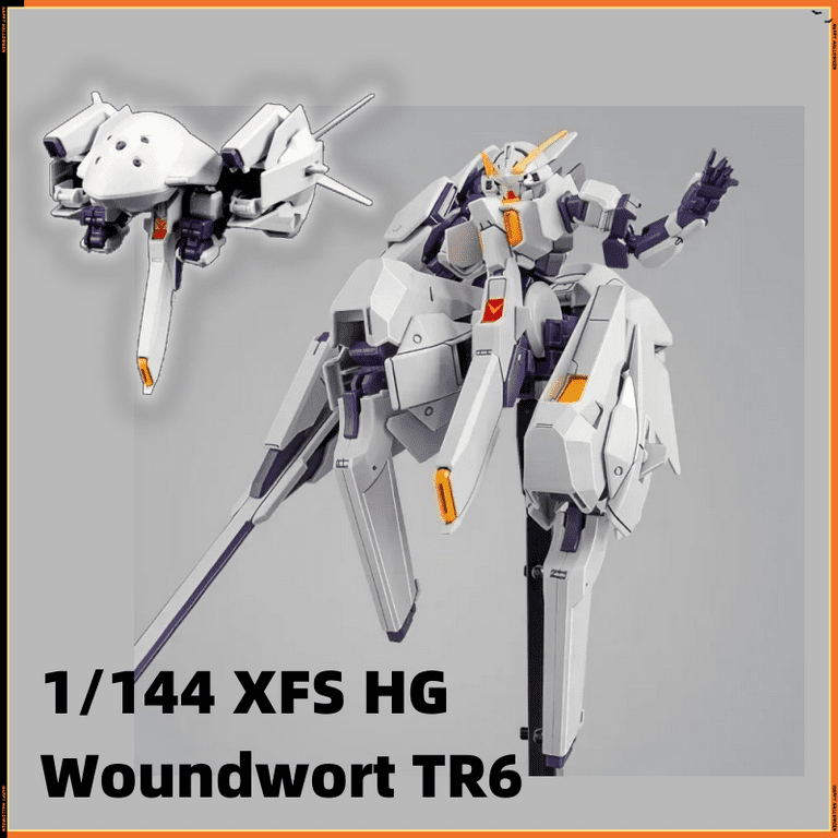 In Stock XFS HG 1/144 Woundwort TR6 With Bracket Water