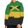 thumbnail image 2 of DISNIMO Jamaican Flag Boys Hoodies Size 6-7 Kids Boys Girls Hoodies Pullover Hooded with Pocket Sweatshirt with Hoodie for Children Long Sleeve Sweatshirts with Pockets Fall Clothing Soft, 2 of 7
