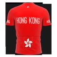 thumbnail image 2 of Hong Kong Full Zipper Bike Short Sleeve Cycling Jersey  for Women - Size L, 2 of 4