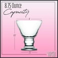 thumbnail image 6 of Vikko Sundae Glass Dessert Cups: Orion Bowls – For Parfait, Ice Cream, Pudding, Fruit, and More – Set of 12 Thick Large Dessert Dishes - 8.75 ounces - Dishwasher Safe, 6 of 7
