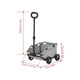thumbnail image 1 of universal Dog Stroller for Small Dogs Rolling Cat Carrier Pet Carriage 4 Wheels Lightweight Folding Trolley Dog Cart for Travel ShopWise Round, 1 of 9