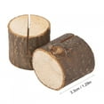 thumbnail image 2 of 10Pcs Stump Shape Wedding Party Place Card Holder Stand Number Table Clip Card Holder, 2 of 9