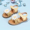 thumbnail image 2 of enyan Toddler Boy Sandals Girls Sandals Open-Toe Summer Outdoor Unisex Child Sport Sandals Athletic Lightweight,Yellow,Size 11, 2 of 7