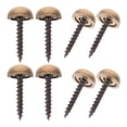 thumbnail image 6 of QIFULL brass decorative screw with caps mirror hardware mounting self-tapping construction 8pcs, 6 of 8