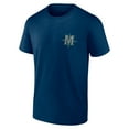 thumbnail image 2 of Men's Navy Seattle Mariners Emerald City Bring It T-Shirt, 2 of 3