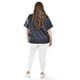 thumbnail image 3 of Blusa estampado unico Roman Fashion /Tallas Extras, 5108 (Negro /Jaguar) negro 42, 3 of 7