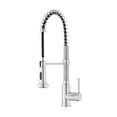 thumbnail image 4 of Nouvet Single Handle, Pull-Down Kitchen Faucet in Chrome, 4 of 11