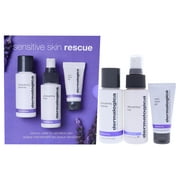 Dermalogica Sensitive Skin Rescue Kit, 3 Pc 1.7oz Ultracalming Cleanser, 1.7oz Ultracalming Mist, 05oz Calm Water Gel