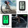 thumbnail image 3 of Wireless Bike Computer, Multi-Functional Bike Speedometer, IPX6 Waterproof Large Screen Cycle Computer​ Automatic Wake-up LCD Backlight Display, 3 of 7