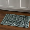 thumbnail image 3 of Linon Elegance England Power Loomed Polypropylene 5'x7'3" Rug in Turquoise Blue, 3 of 6