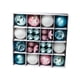 thumbnail image 4 of 36 Piezas Bolas de Navidad Juego de Adornos Navideños Decoración Manualidades DIY Bolas de Navidad DIY Bolas Colgantes para Suministros de Fiesta de Azul rosado, 4 of 8