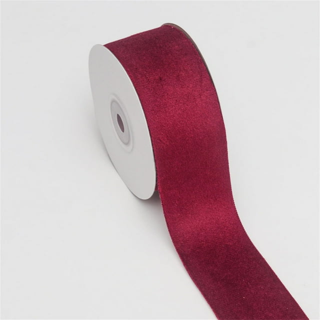 1.6IN Velvet Ribbon Flocking Ribbon Velvet Jewelry DIY Ribbon Accessories Ribbon 5 Yards