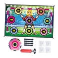 thumbnail image 4 of Juego de fútbol, ​​accesorio de regalo para niños, niñas, lanzamiento de objetivo, juego de fiesta, juguete deportivo interactivo para parque, césped Estilo D, 4 of 7