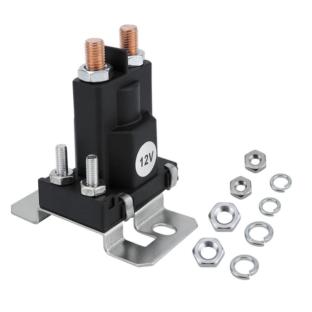 Relé Aislador Batería Solenoide Arranque SPST Alta Resistencia 500A 12V