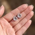 thumbnail image 5 of Pompeii 7/8Ct Diamond Earring Jacket 14k Gold Fits 6-6.5mm round stone Lab Grown, 5 of 6