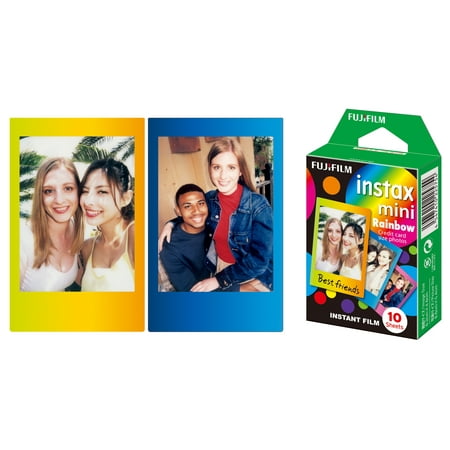 Fujifilm Instax Mini Film - Rainbow (10 Exposures)