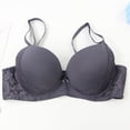 thumbnail image 4 of YanHoo Womens Plus Size Seamless Bras Underwire Supportive Lace Bralettes Breathable Push Up Bralette Comfort Soft Everyday Bra, 4 of 7