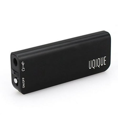 Small Recording Device by Uqique - USB Voice Recorder for Lectures with Voice Activated Feature - Fits Easily into Your Pocket for Audio and Sound