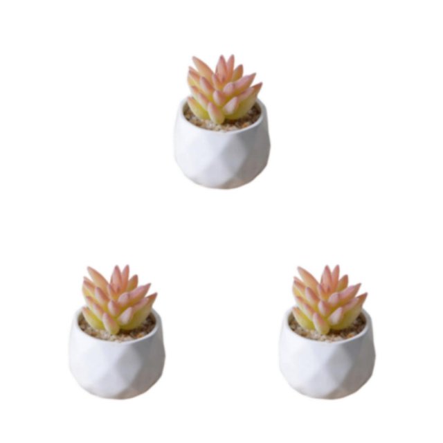 Ounissouiy Simulación suculenta artificial Bonsai Flor falsa Decoración de oficina Type7 NO7