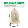thumbnail image 2 of F&J Outdoors Premium Waterproof Outdoor Patio Egg Chair Cover - 45"W x 70"H, 2 of 8