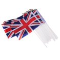 thumbnail image 2 of 100pcs Union Jack Hand Waving Flag Royal Jubilee Uk Gb Great Britain Flags, 2 of 4