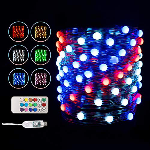 Details about   Fairy String Lights USB 33Ft 100 LEDs 12 Color Changing Waterproof Party Decor