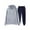 Light Gray, variant on Ediodpoh Men's Suits 2024 Men's Track Suit Stand Collar Sweatshirt Long Sleeve Hoodie and Pant Suit Work Pants Breathable Two Roll Sleeve Track Suits Mens Light Blue XXXL